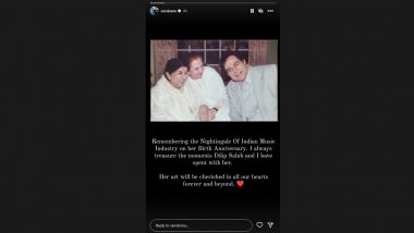 Saira Banu Pays Heartfelt Tribute to Lata Mangeshkar on Her 94th Birth Anniversary (View Post)